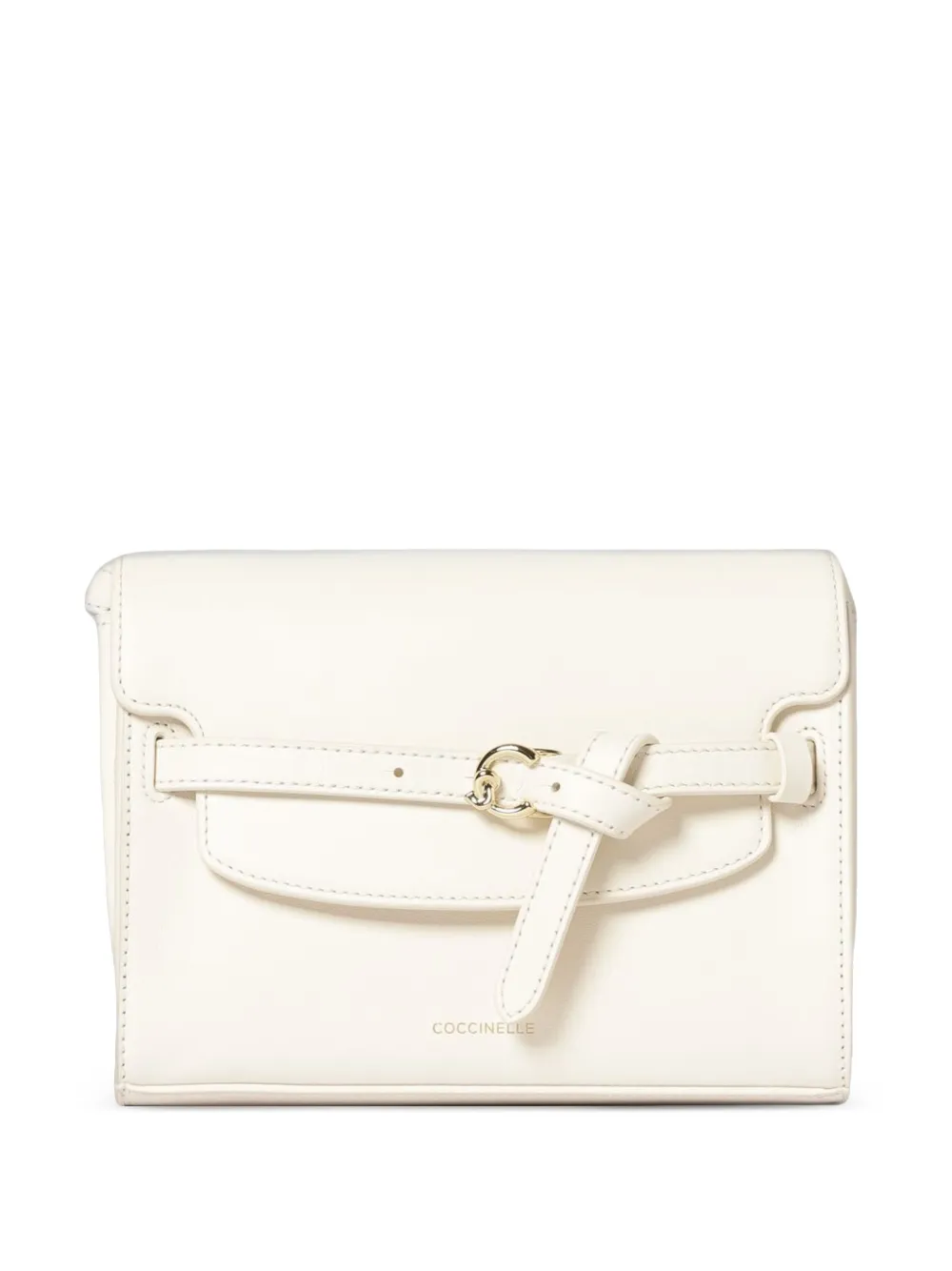 Coccinelle Sabine leather shoulder bag - Toni neutri