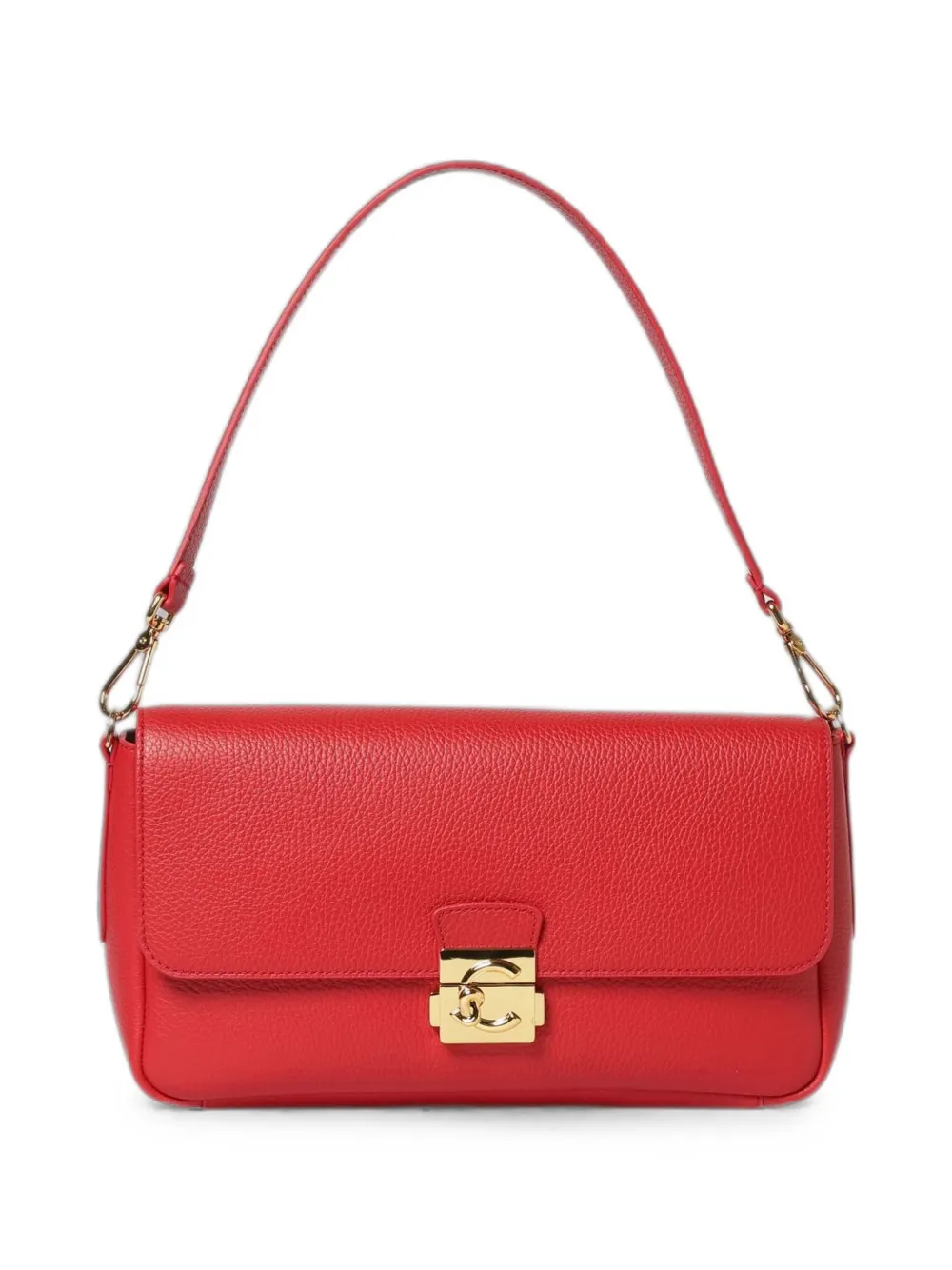 Coccinelle large C-Me Lock shoulder bag - Red