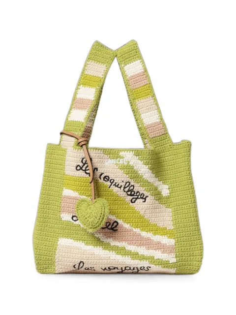 Lancel tote tejido de crochet M Summer Mania