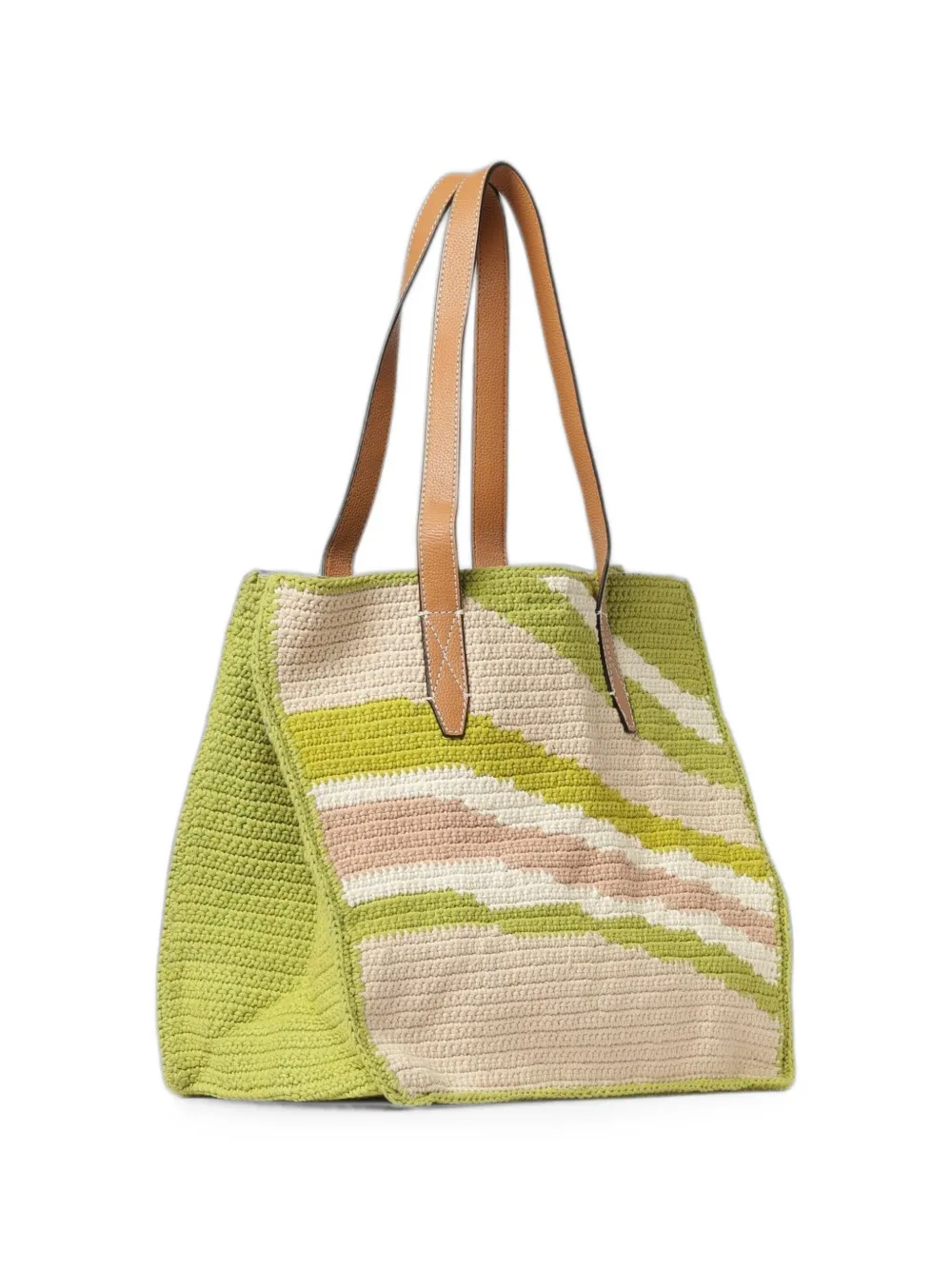 Lancel L Summer Mania shopper Groen