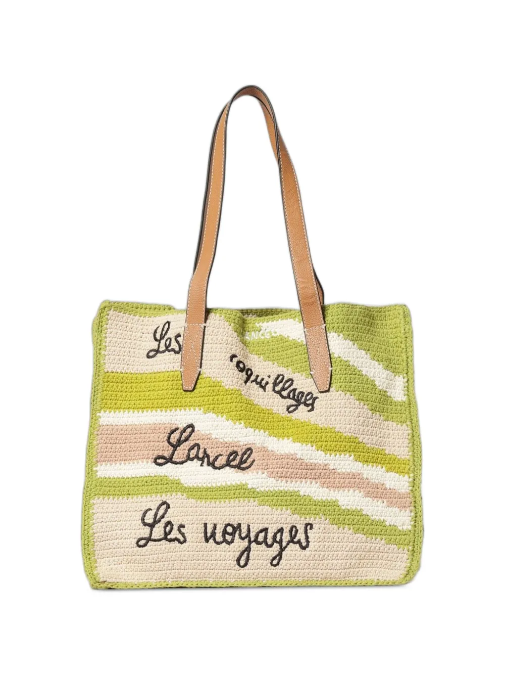 Lancel L Summer Mania tote bag - Green