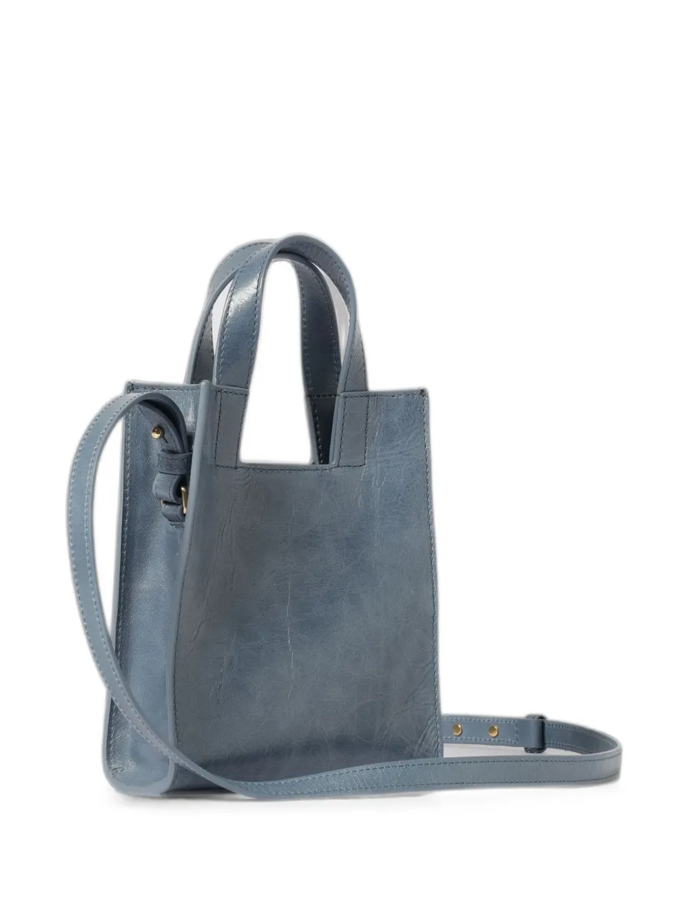Bally Kleine Easy leren shopper Blauw