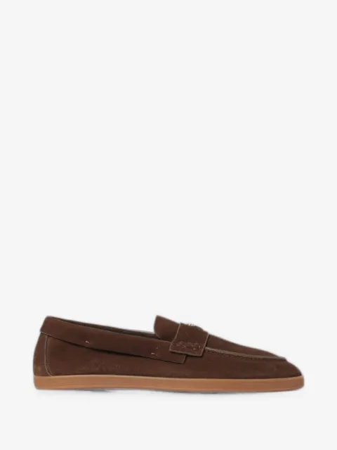 Cesare Paciotti mocasines con placa del logo