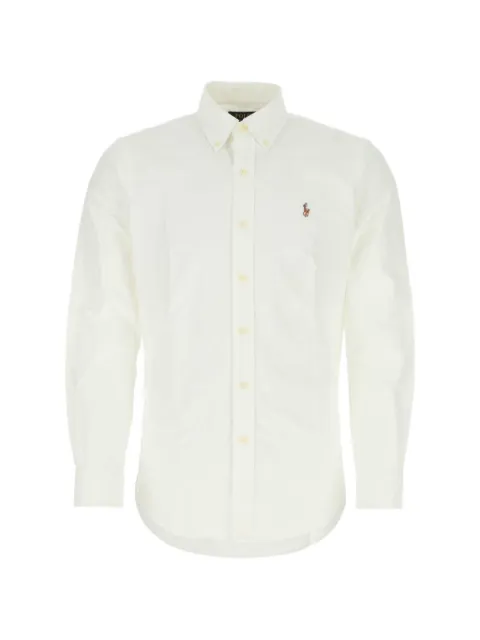 Polo Ralph Lauren embroidered-logo Oxford shirt
