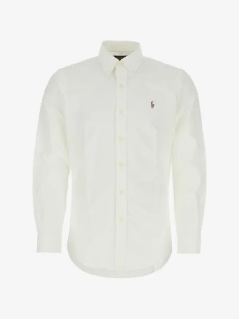 Polo Ralph Lauren embroidered-logo Oxford shirt