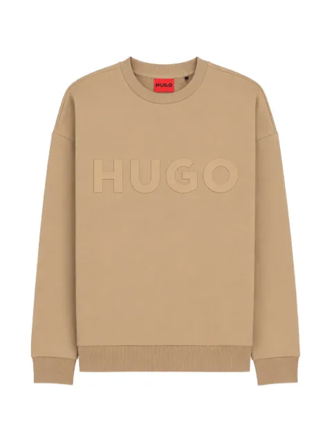 HUGO logo-embossed sweatshirt