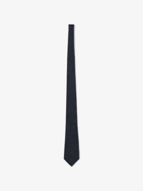 Zegna jacquard-woven silk tie