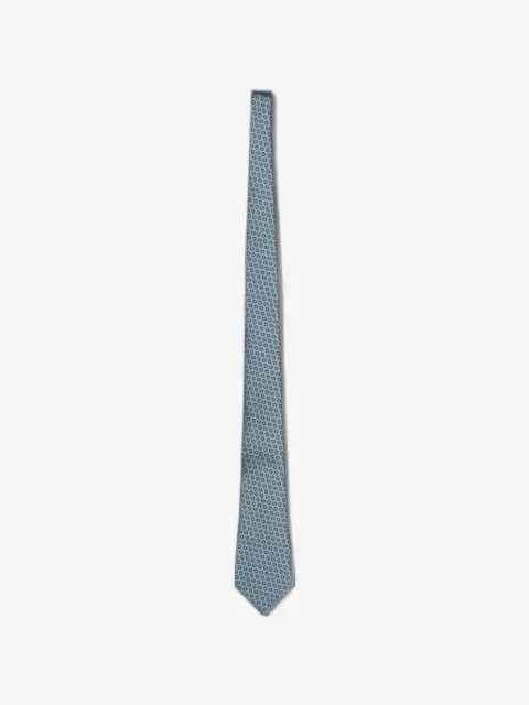 Zegna jacquard-pattern silk tie