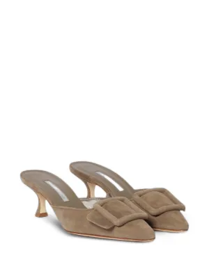 Manolo Blahnik（マノロ・ブラニク）ミュール - FARFETCH