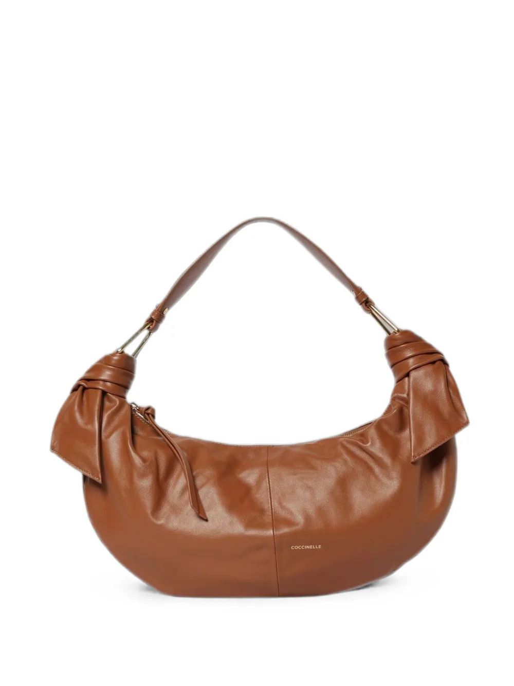 Coccinelle medium Furoshiki shoulder bag - Brown