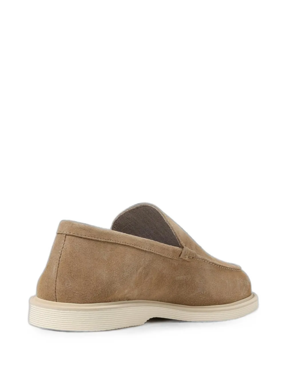 Hogan suede loafers Beige