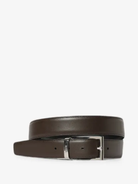Zegna reversible leather belt