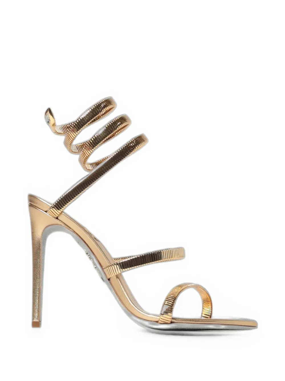 René Caovilla Juniper heeled sandals - Oro