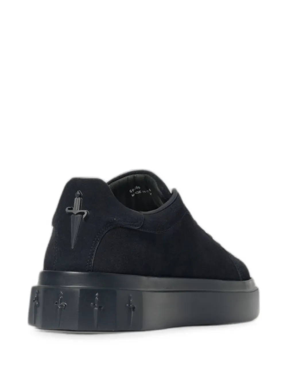 Cesare Paciotti Venus Unite suede-finish platform sneakers Blauw
