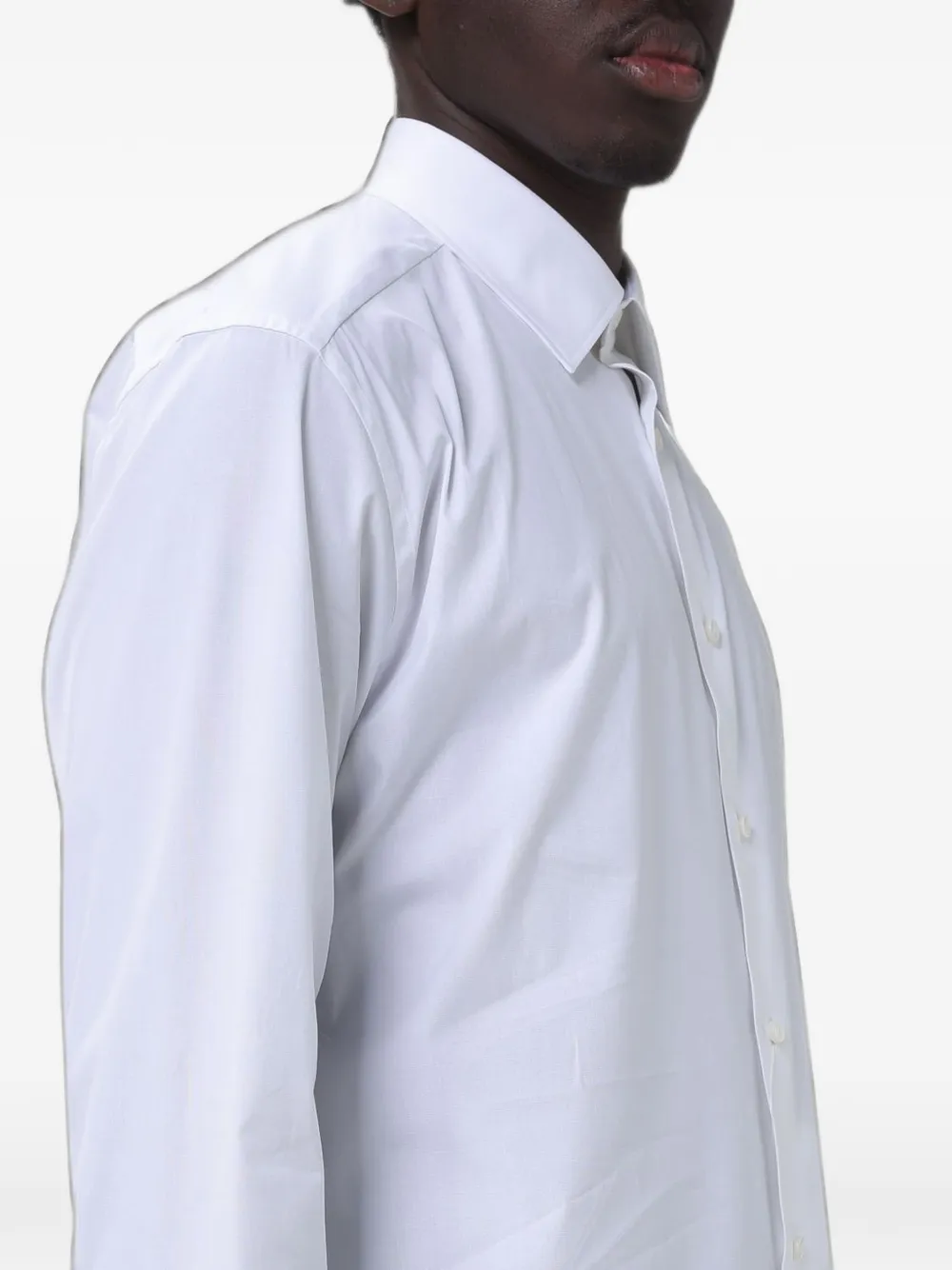 Zegna Linnen overhemd Wit