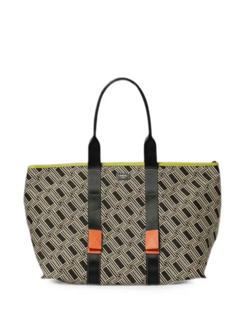 Lancel Mistral geometric-pattern tote bag