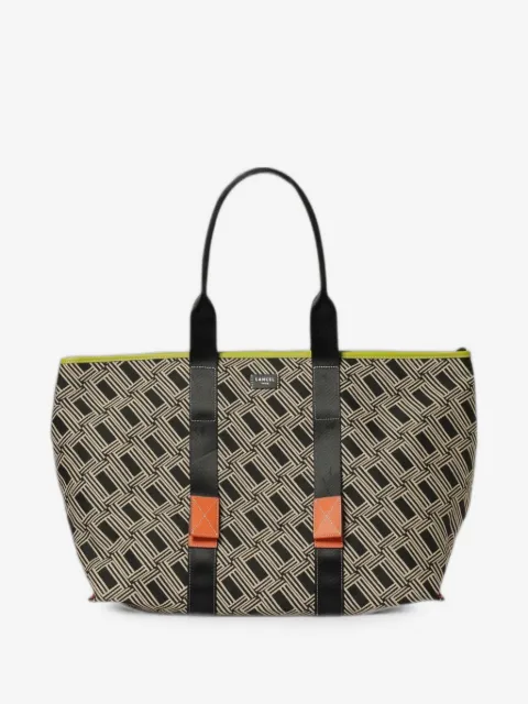 Lancel Mistral geometric-pattern tote bag