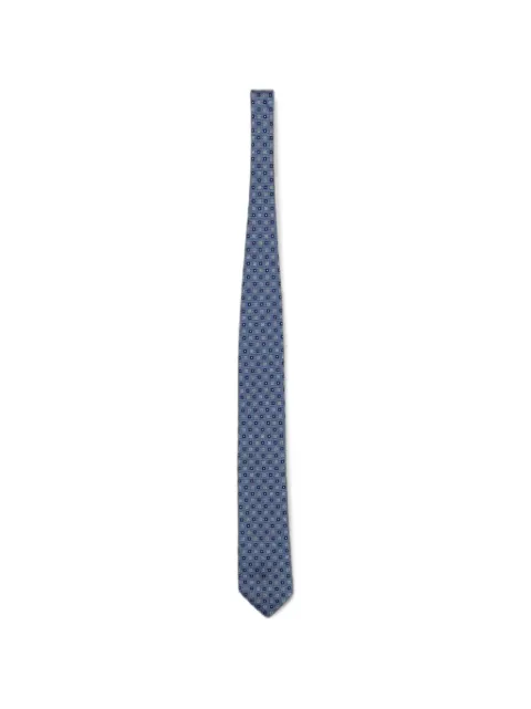 Zegna Brera geometric-print tie