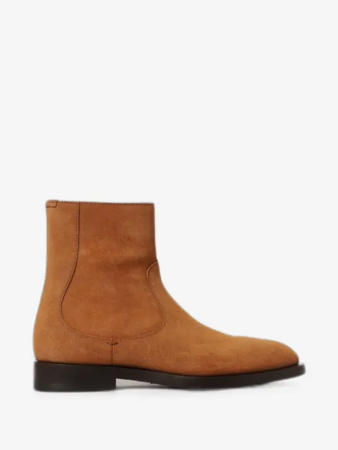 Brunello Cucinelli suede ankle boots