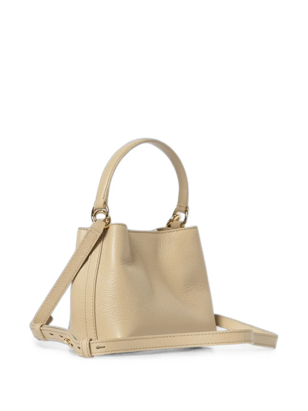 Bally Lock Me mini-shopper Beige