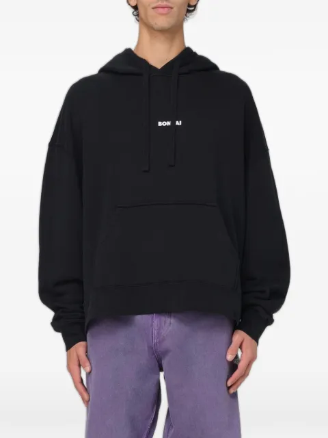 Bonsai box logo cotton hoodie