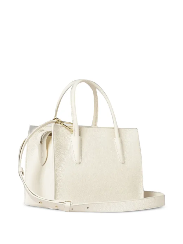 Coccinelle Myrtha レザーハンドバッグ | ホワイト | FARFETCH JP