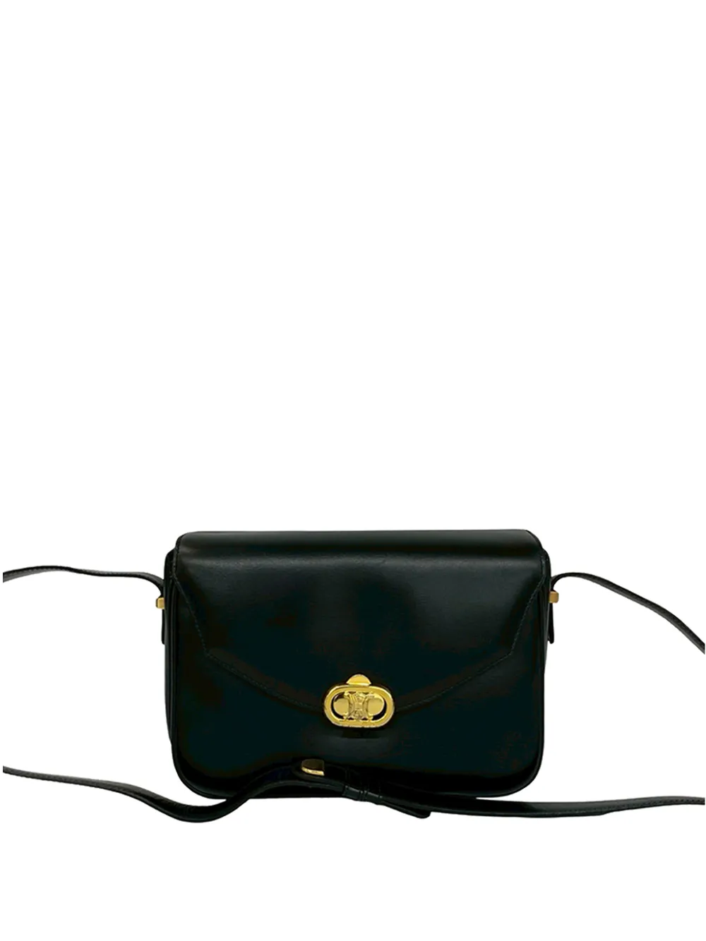 Celine Pre-Owned Borsa a tracolla Triomphe in pelle XX secolo - Nero