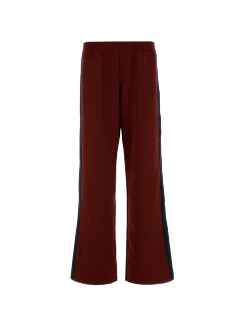 Alexander McQueen side-stripe wide-leg track pants