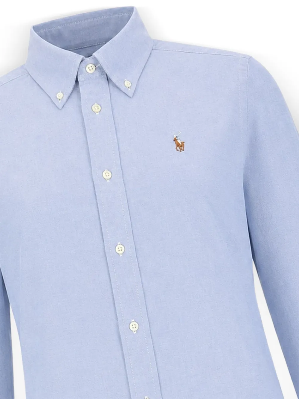 Polo Ralph Lauren Overhemd met geborduurd logo Blauw