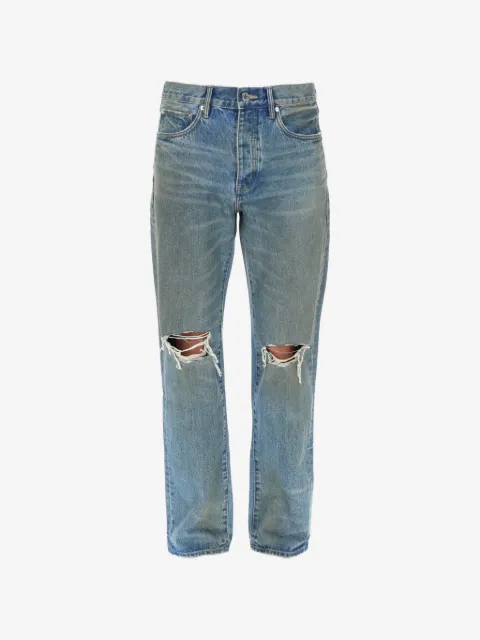 Purple Brand jeans con efecto envejecido