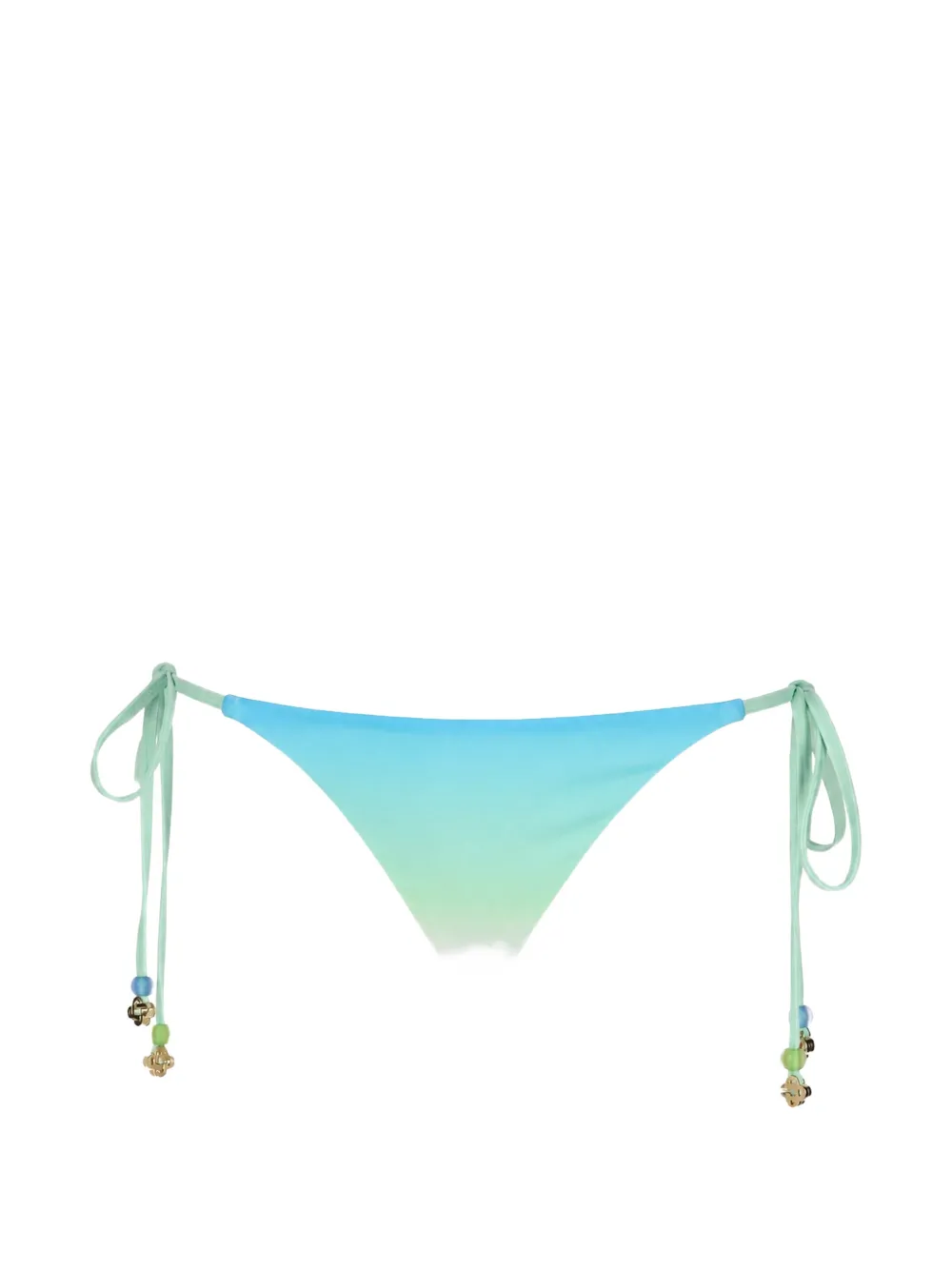 Casablanca Bikinislip verfraaid met kralen en kleurverloop Blauw