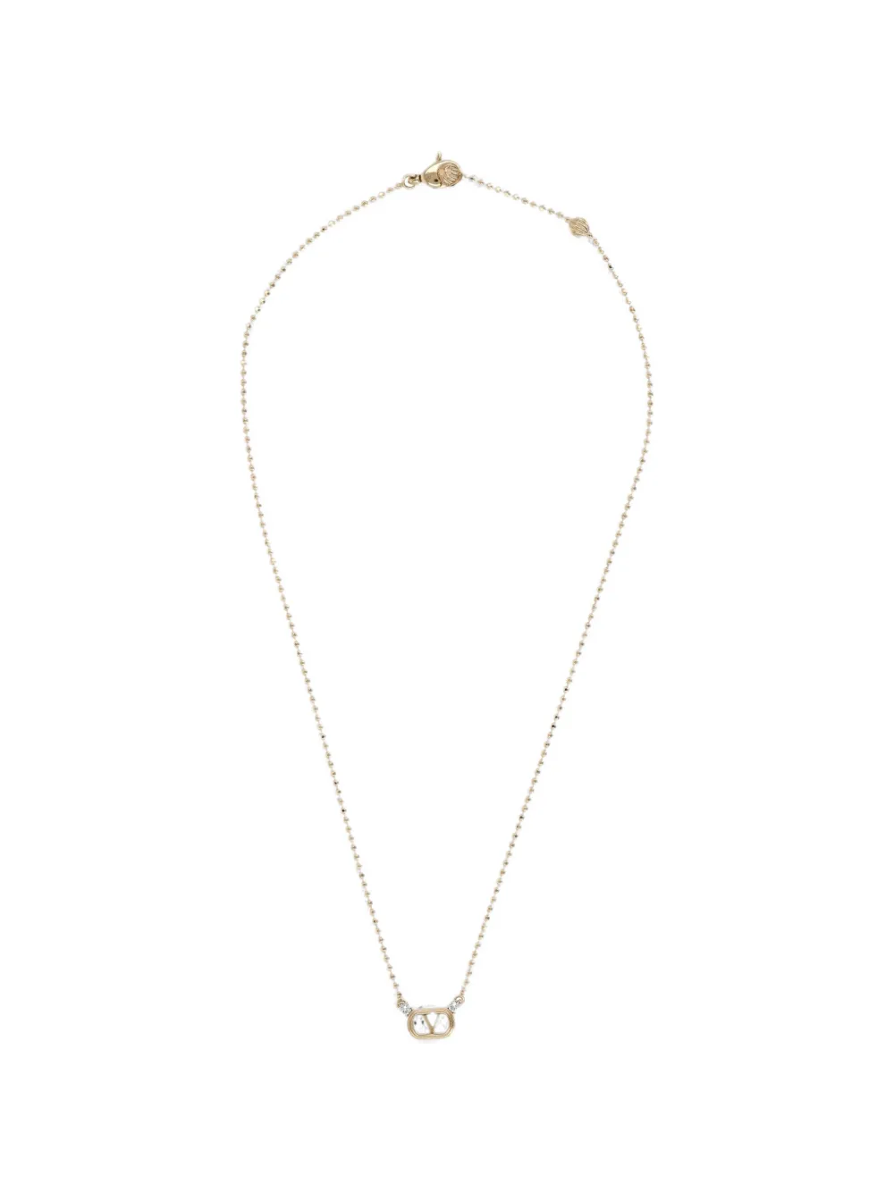 Valentino Garavani VLogo Signature ball-chain necklace - Oro