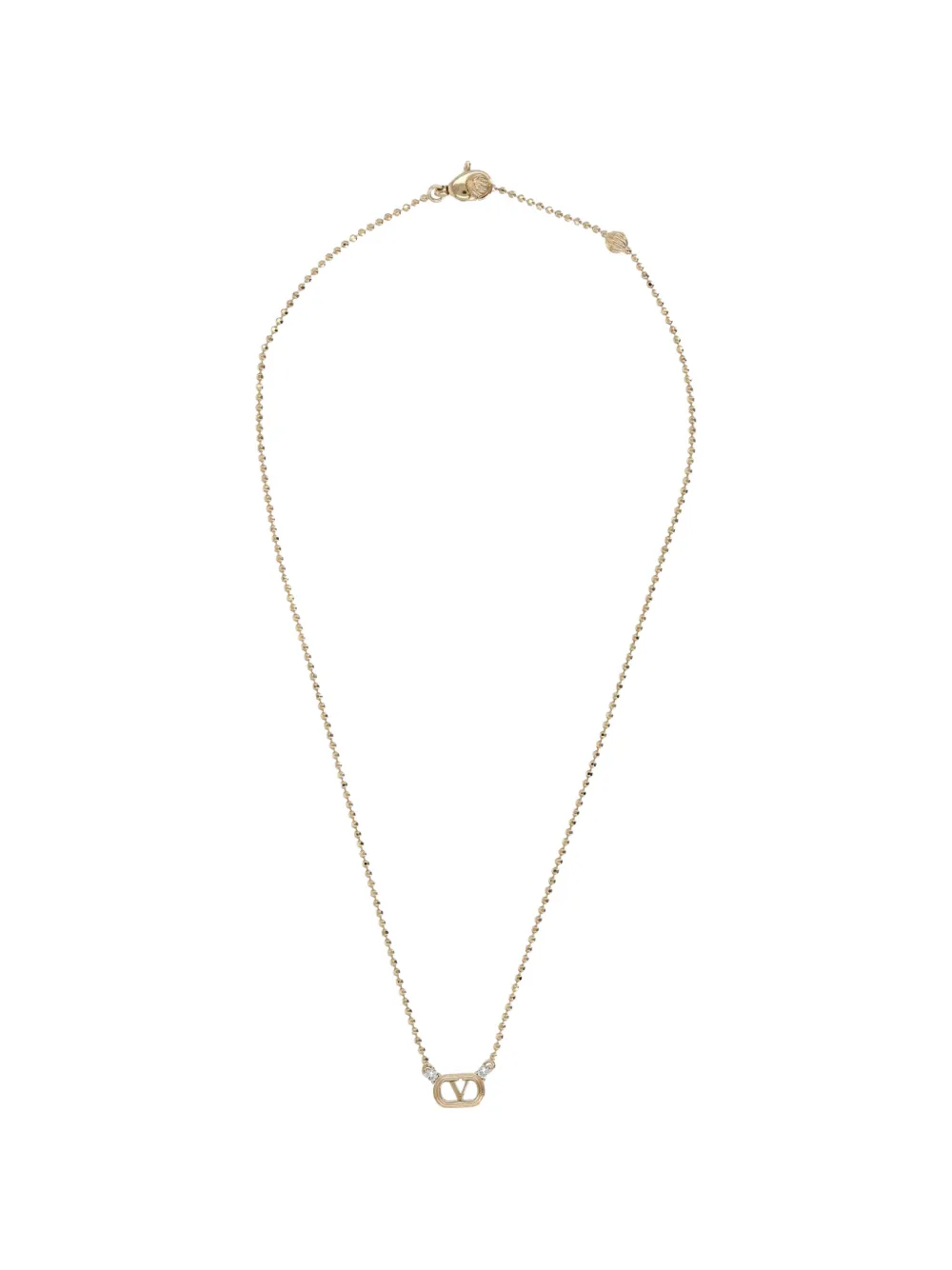 Valentino Garavani VLogo Signature ball-chain necklace - Gold