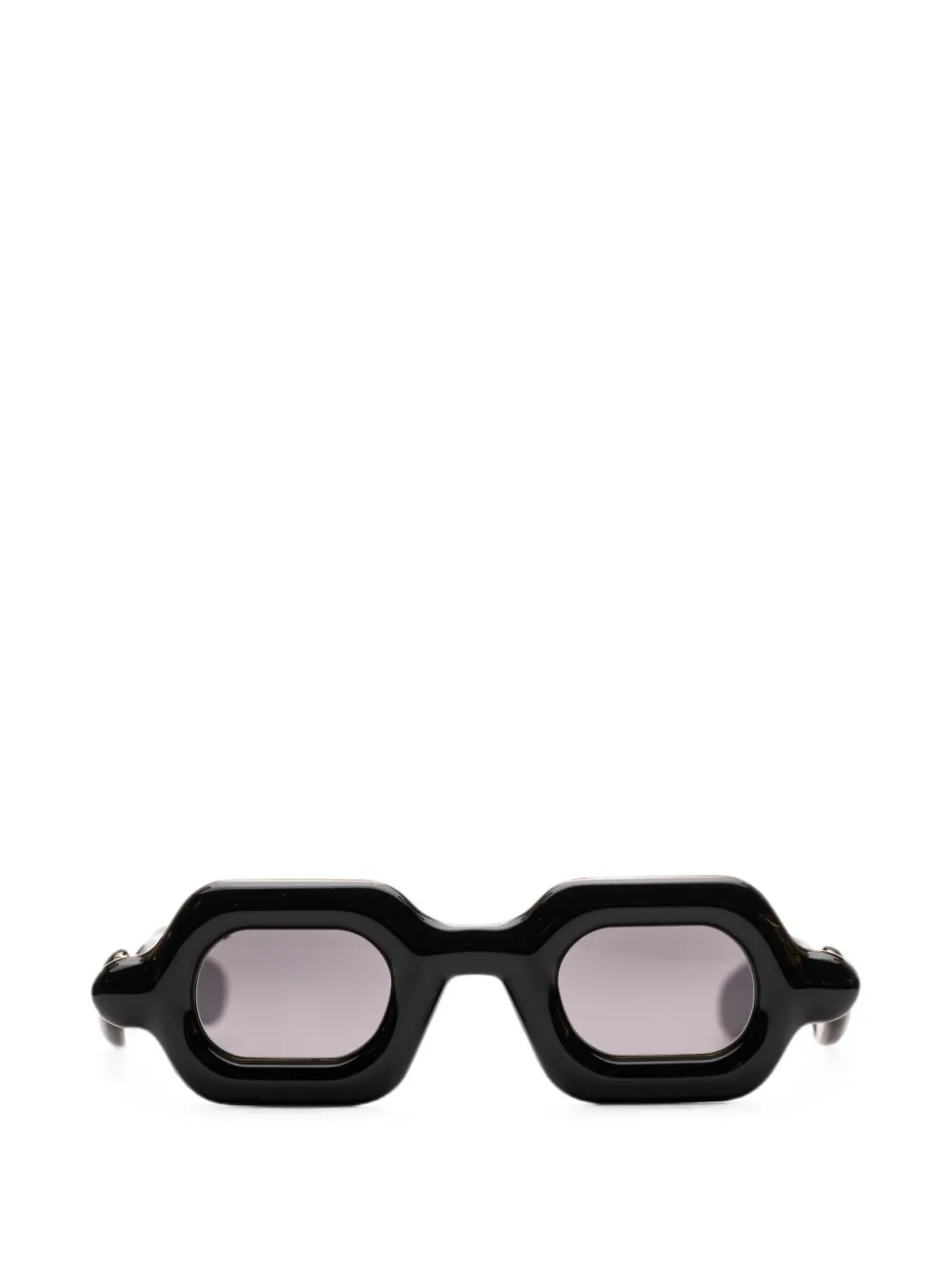 Paloceras Pebble Geometric-frame Sunglasses In Black
