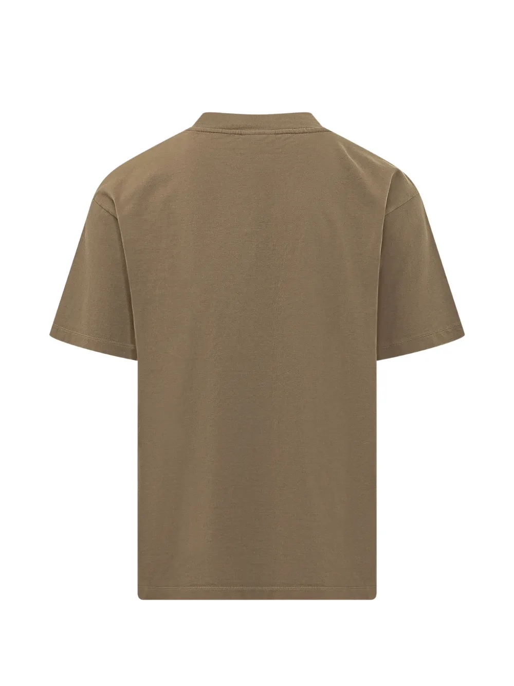 Drôle De Monsieur Funny Ornaments katoenen T-shirt Bruin