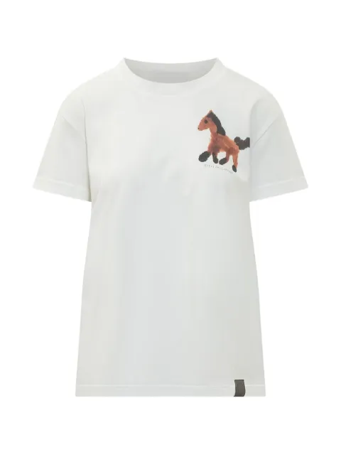 Stella McCartney horse-print T-shirt