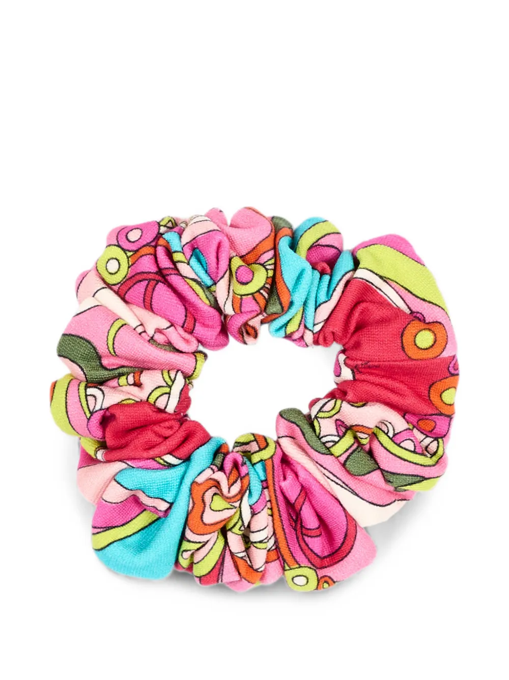PUCCI Junior abstract-print scrunchie - Rosa