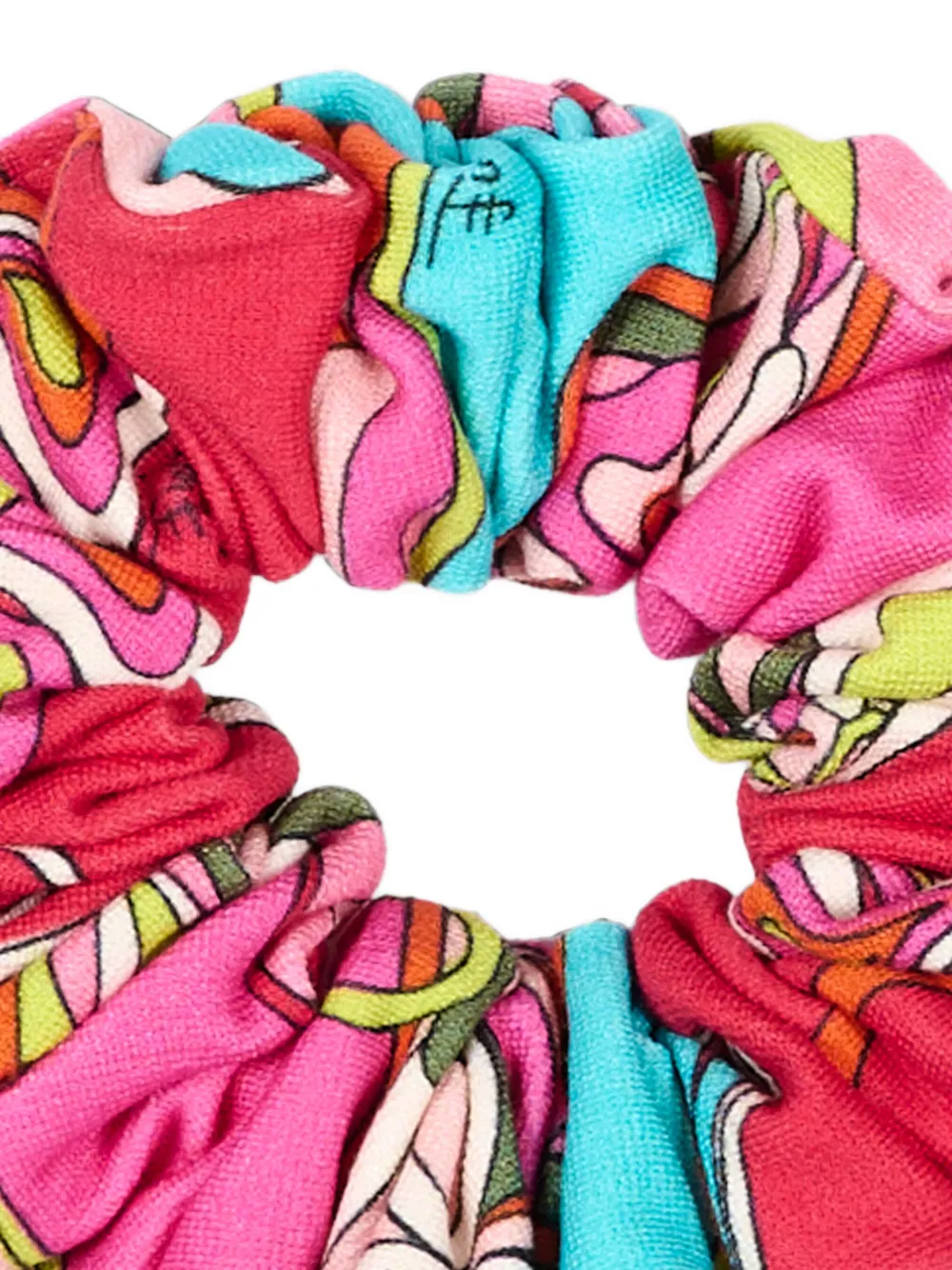 PUCCI Junior Scrunchie met abstracte print Roze