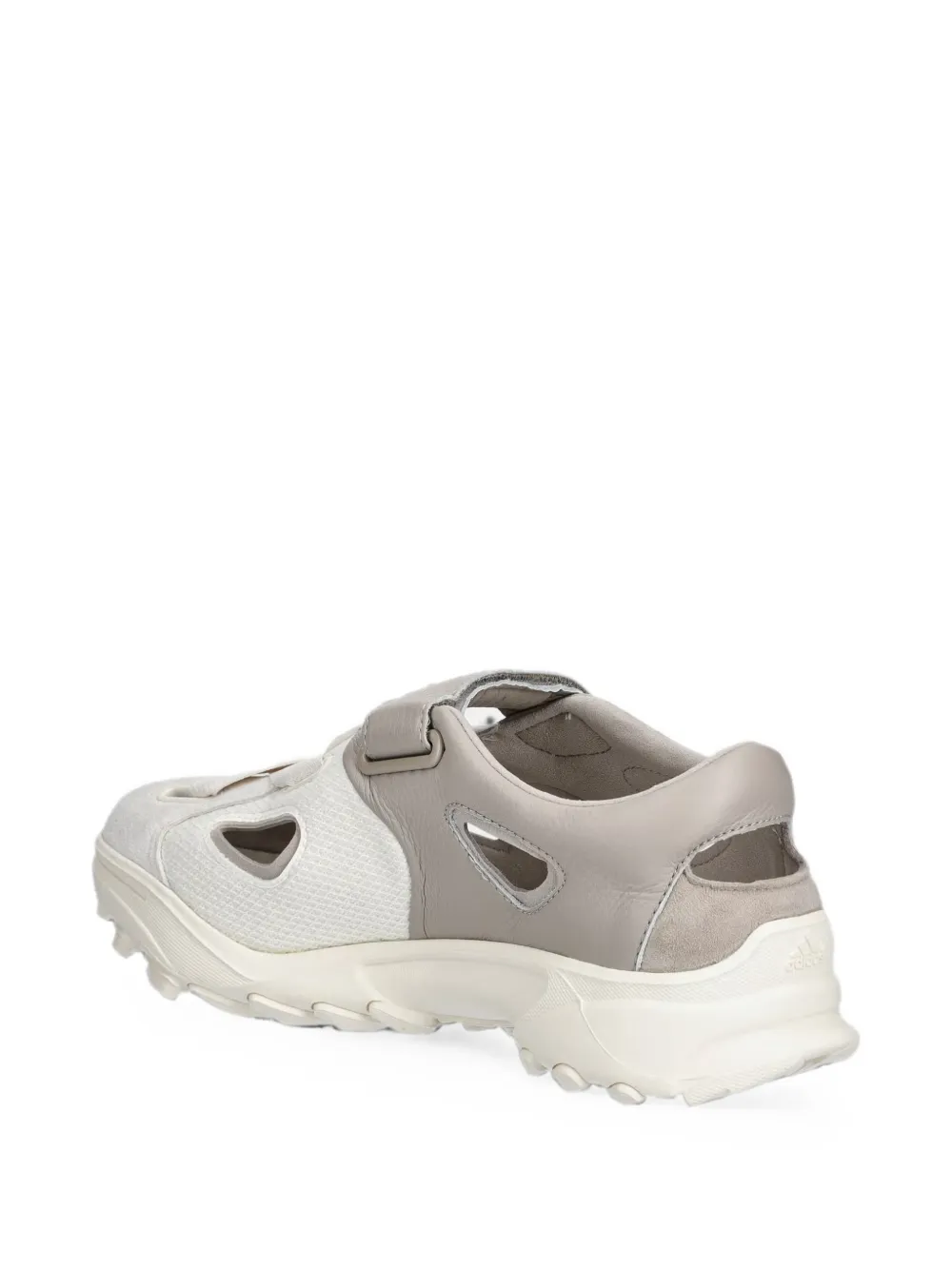 Y-3 GSG9 touch-strap cut-out slip-ons Beige