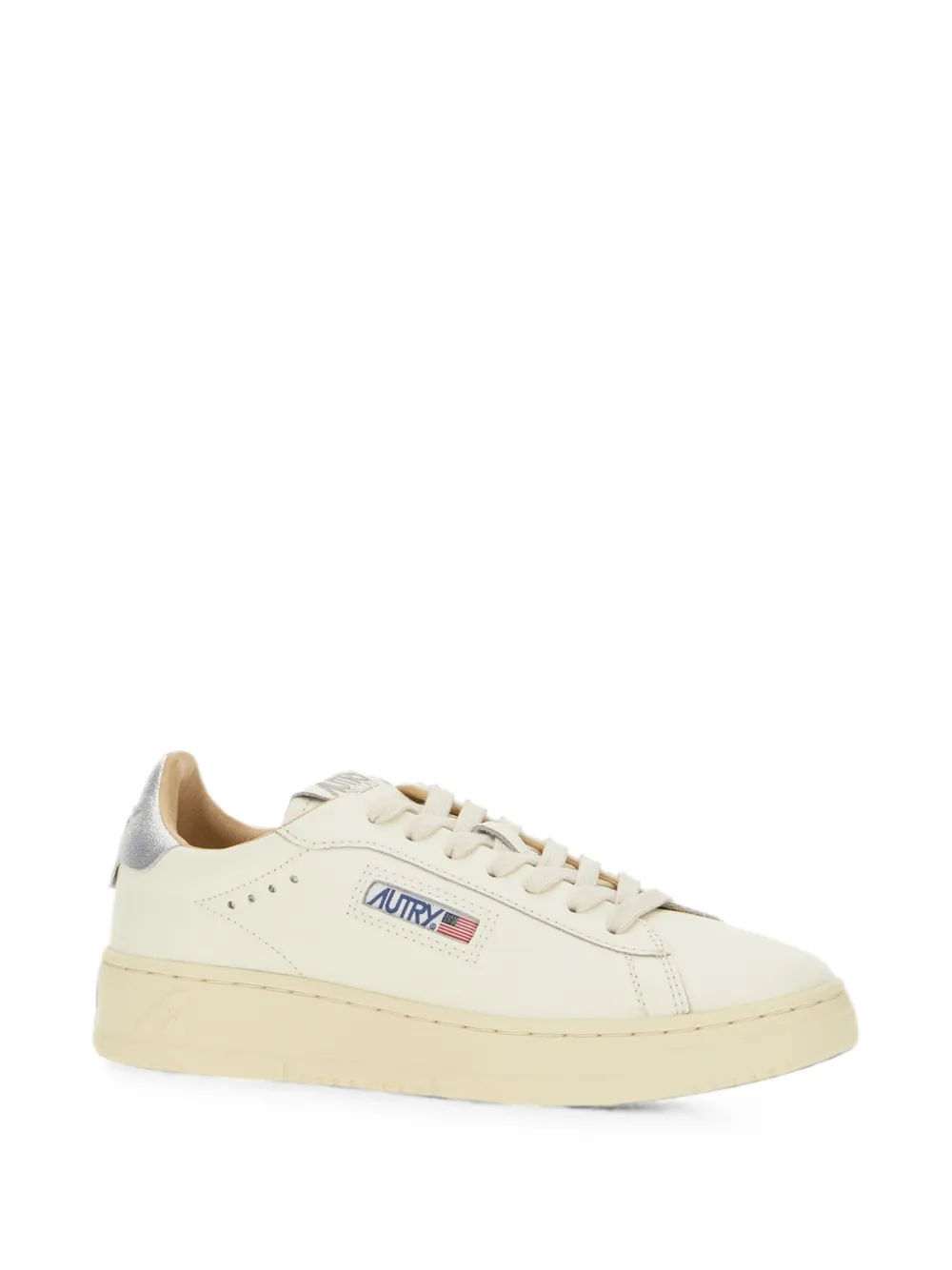 Autry Dallas lace-up sneakers Wit