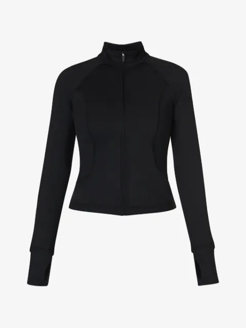 Sweaty Betty raglan-sleeve zip-up jacket