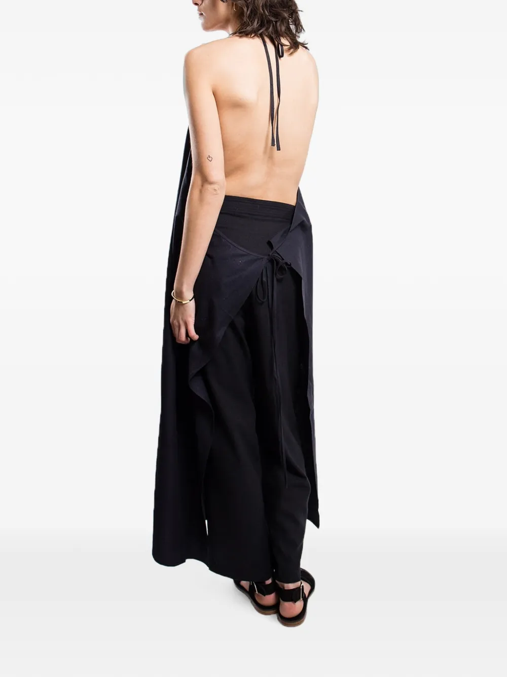 Baserange Apron jurk Zwart