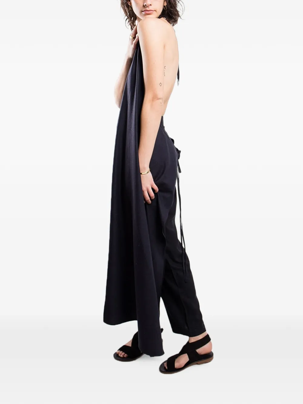 Baserange Apron jurk Zwart
