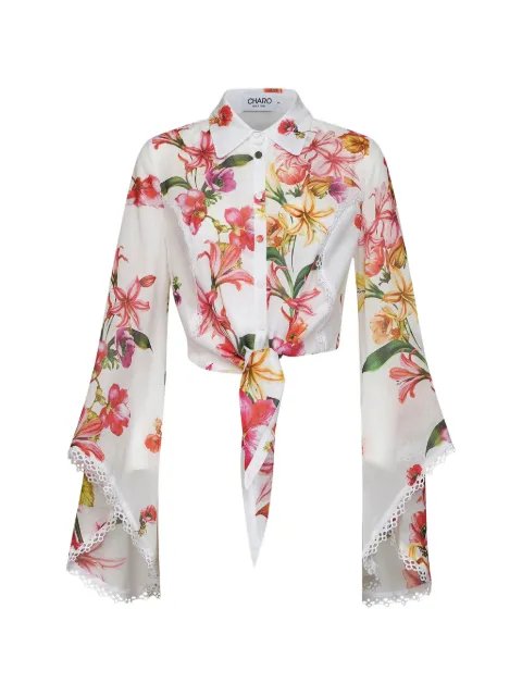 Charo Ruiz Ibiza camisa con estampado floral