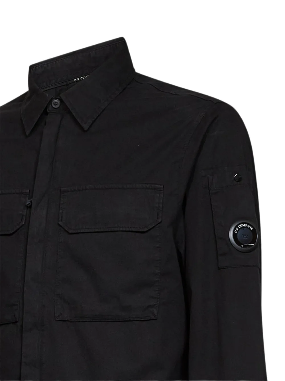 C.P. Company Jack met Lens-detail Zwart
