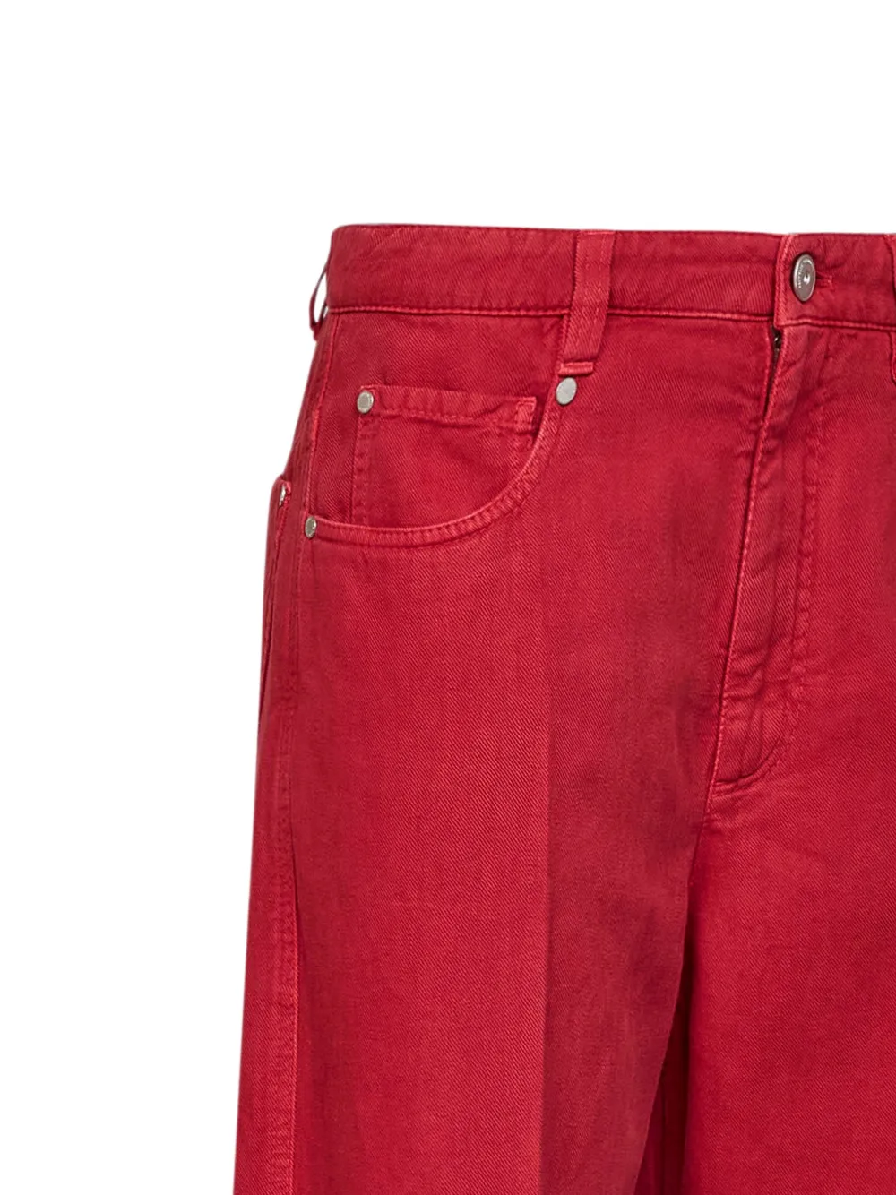  Brunello Cucinelli Monili-embroidered Flared Jeans - Rojo 