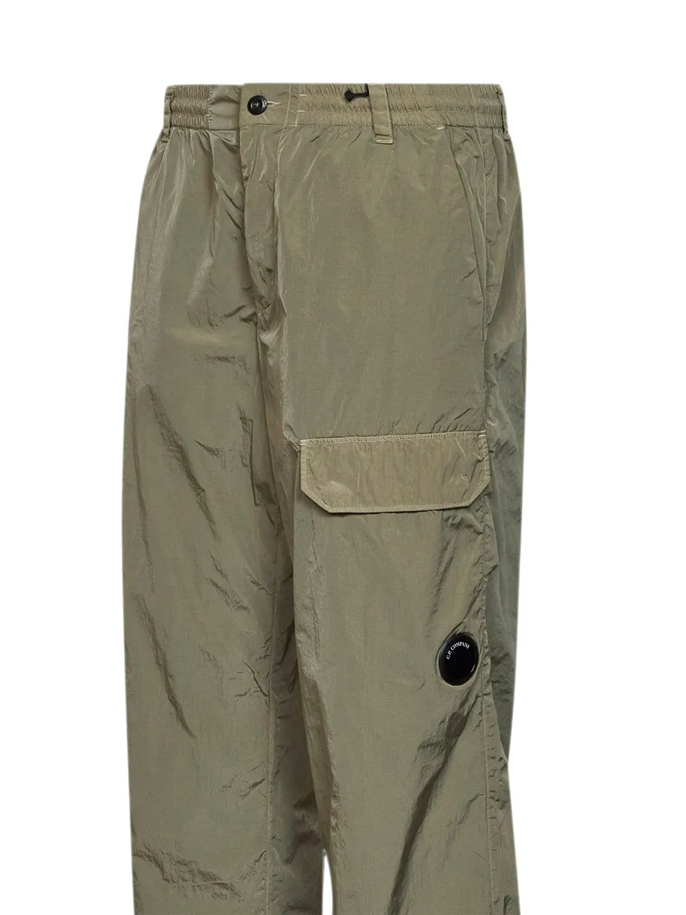 C.P. Company Chrome-R cargo broek met Lens-detail Groen
