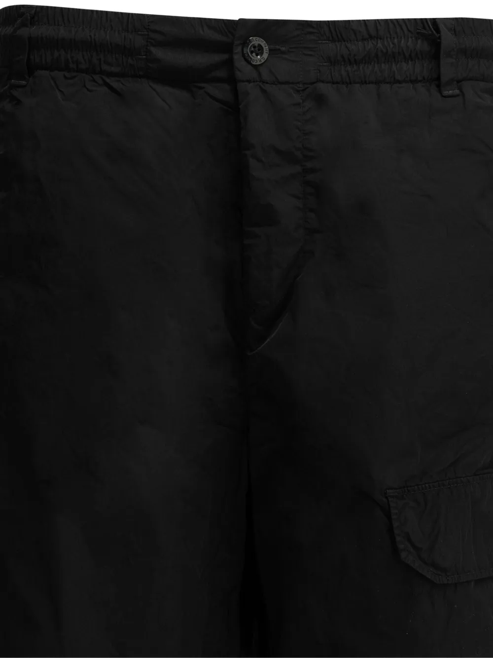 C.P. Company Chrome-R broek met Lens-detail Zwart