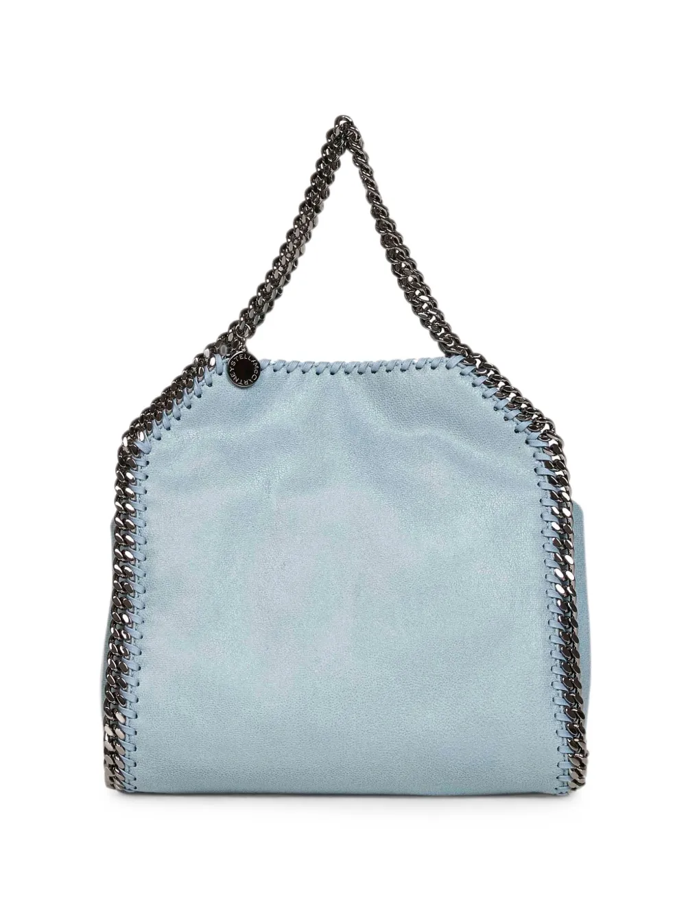 Stella McCartney Falabella chain-trim shoulder bag - Blu