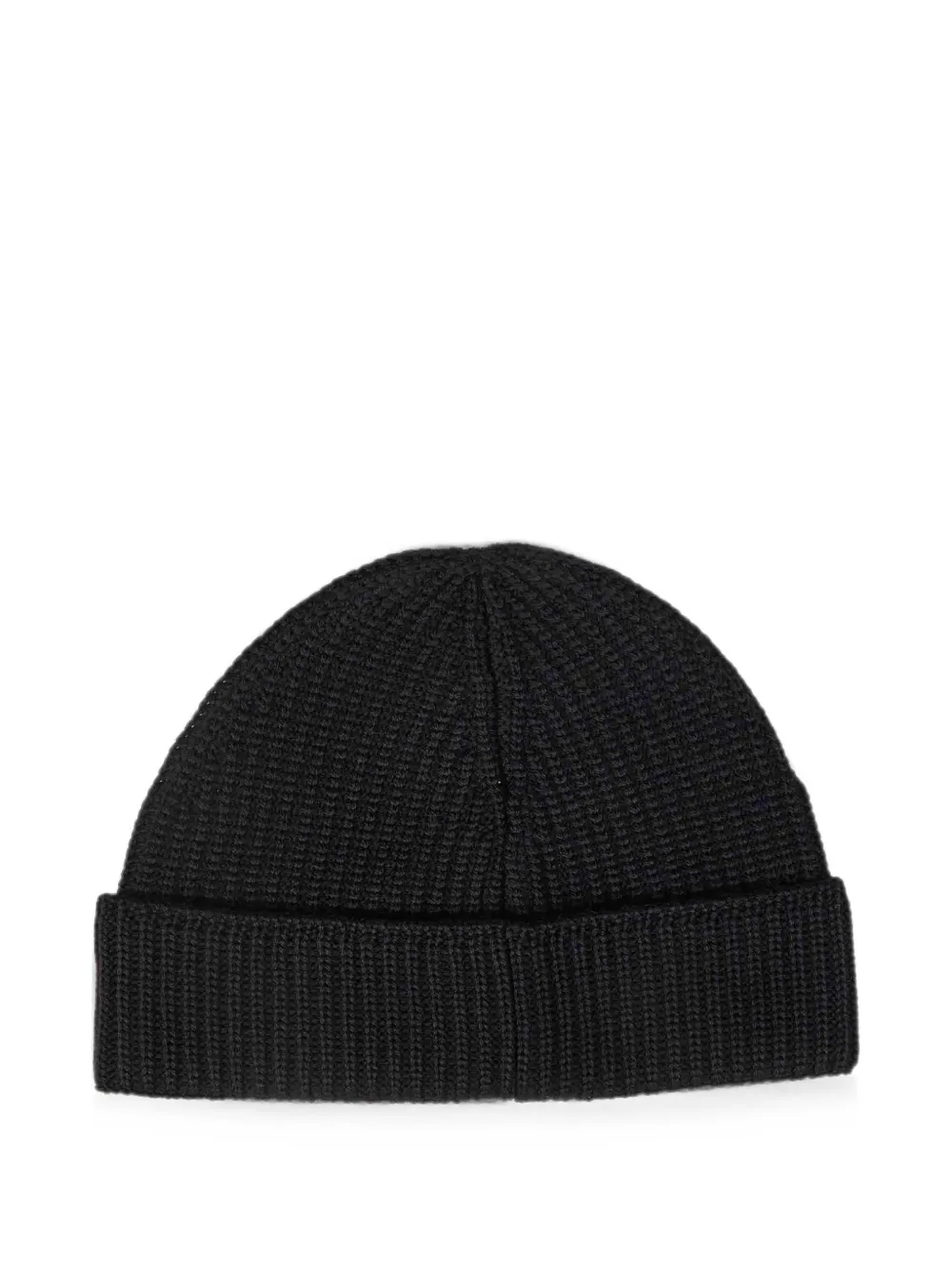 C.P. Company ribbed-knit wool beanie hat - Nero